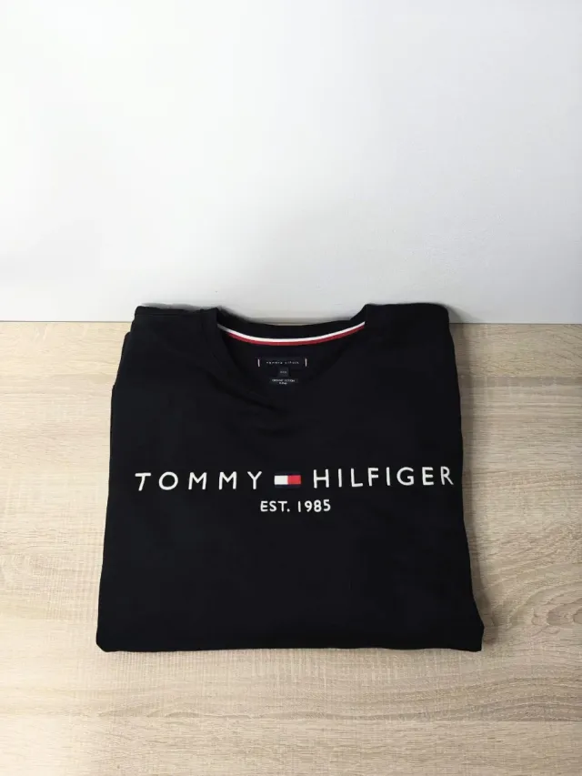 Sudadera Tommy Hilfiger Negra 3XL