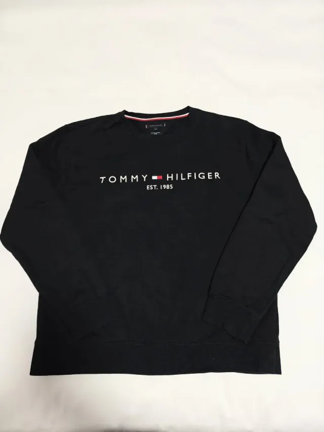Sudadera Tommy Hilfiger Negra 3XL