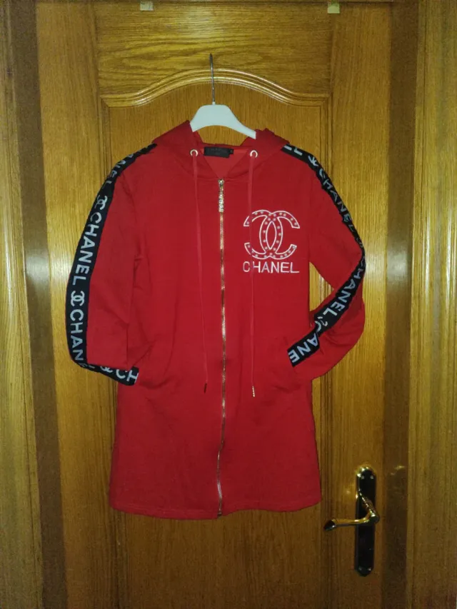 Chaqueta Chanel Roja Mujer