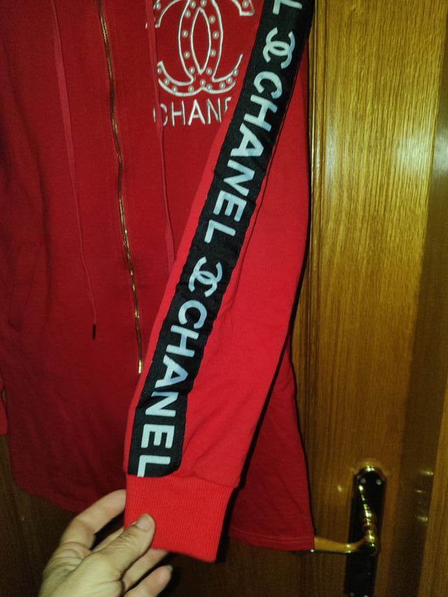 Chaqueta Chanel Roja Mujer