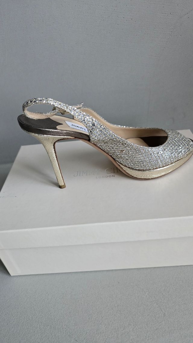 Jimmy Choo Scarpe Donna Oro/Argento