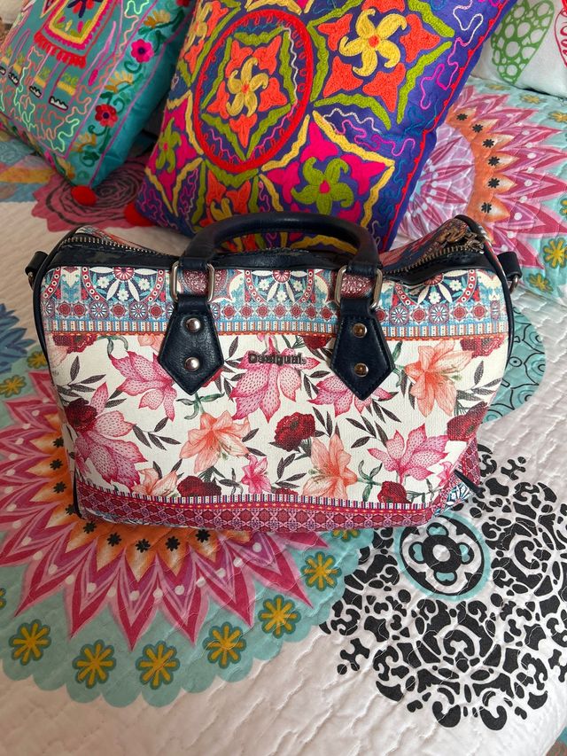 Bolso Desigual Multicolor Flores
