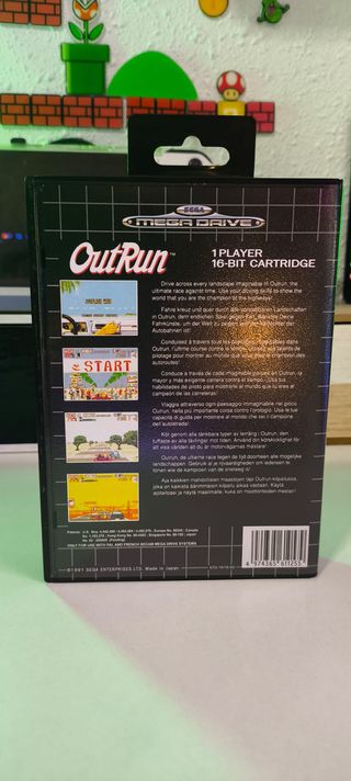 Outrun Mega Drive Megadrive Sega