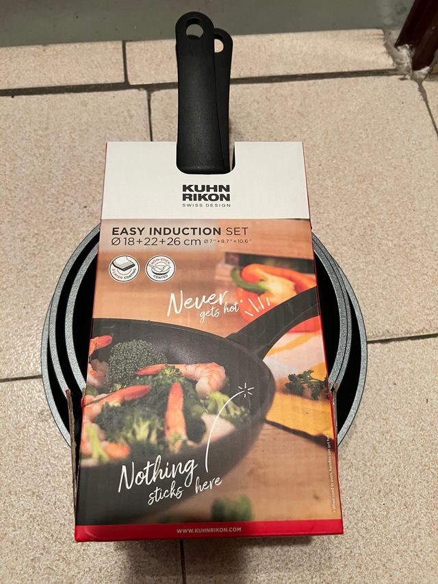 Kuhn Rikon Set di padelle a induzione