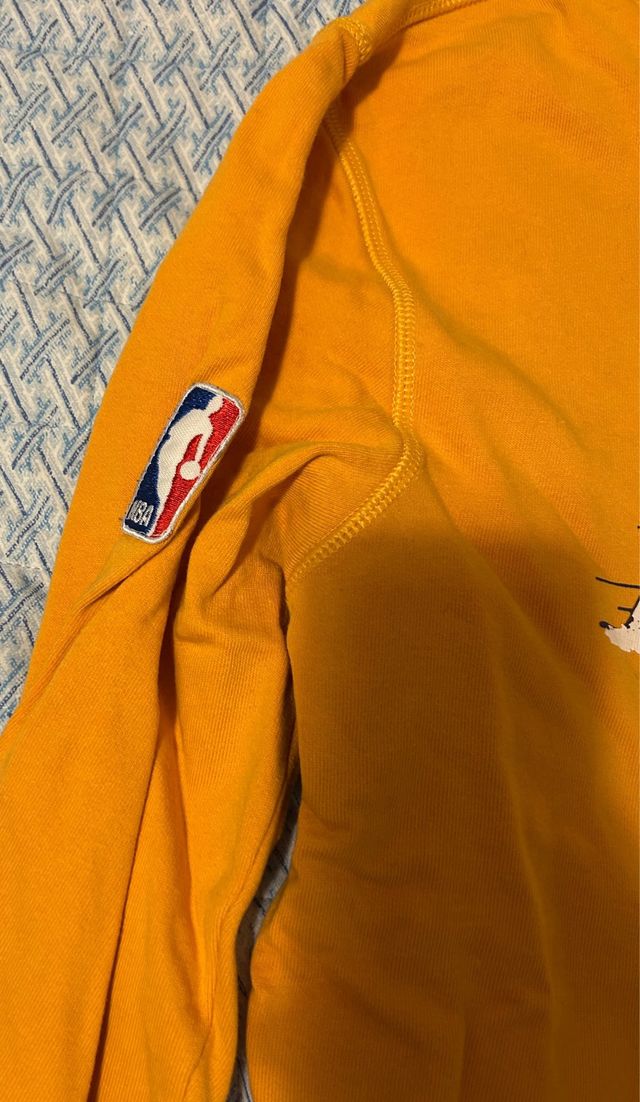 Felpa Adidas Lakers Gialla