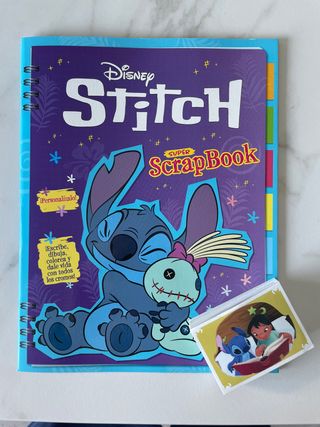 Álbum Stitchpara estrenar + 50 cromos, sin repetir