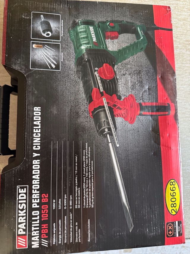 Martillo Perforador y Cincelador Parkside PBH 1050