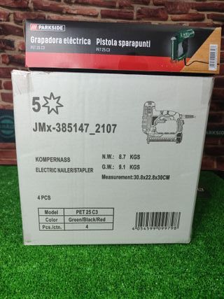 Lote 4 Grapadoras Eléctricas Parkside 
