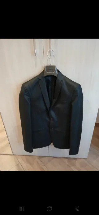 Completo uomo nero Made in Italy