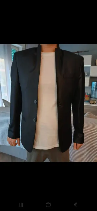 Completo uomo nero Made in Italy