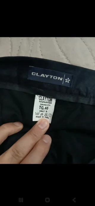 Completo uomo nero Made in Italy