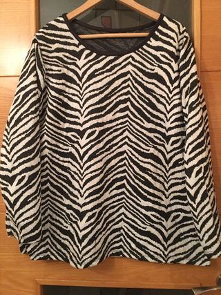 Camiseta Invierno Cebra Talla U