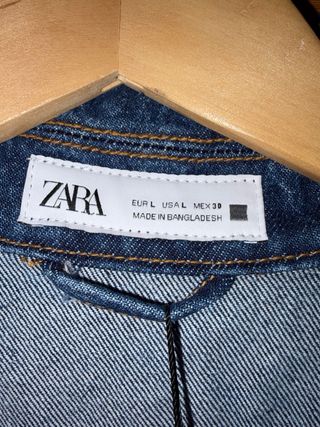 Mono vaquero Zara manga larga