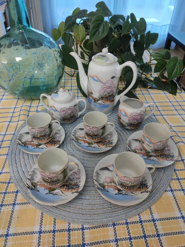 Juego de café de porcelana China