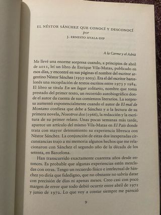 Néstor Sanchez./ Nosotros dos - siberia blues