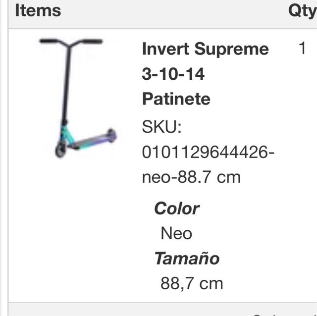 Patinete Invert Supreme Neo 88,7 cm