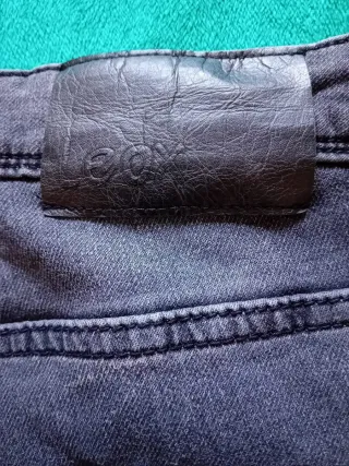 Jeans Leox W38 50/52 IT XL Grigio Unisex 