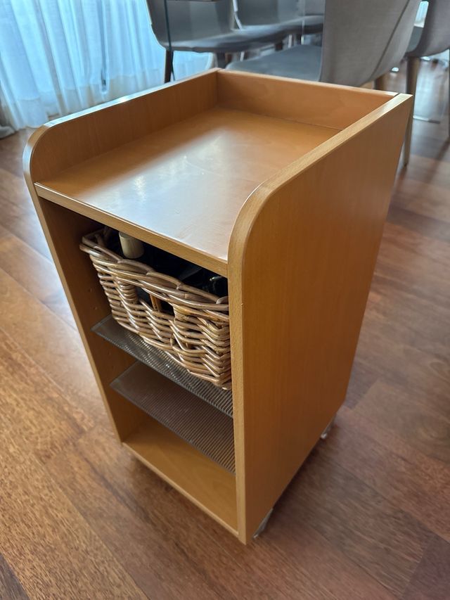 Armario baño con ruedas