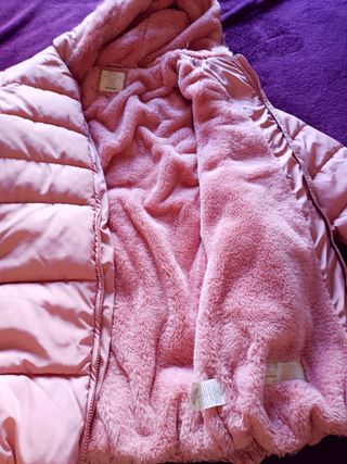 Abrigo Invierno ROSA PALIDO. TALLA 15/16 176cm