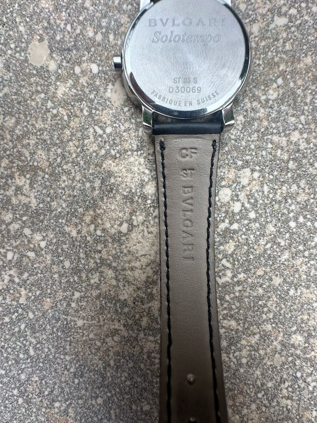 Bvlgari Solo Tempo 35mm Reloj