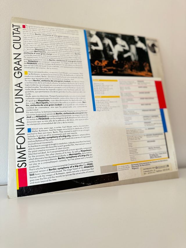 Adesivi in vinile Pegasus Simfonia d'Una Gran Ciutat