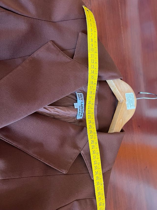 - Abrigo Guy Laroche Paris , Vintage Marrón