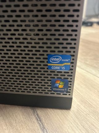 Torre PC Dell Negra y Plateada