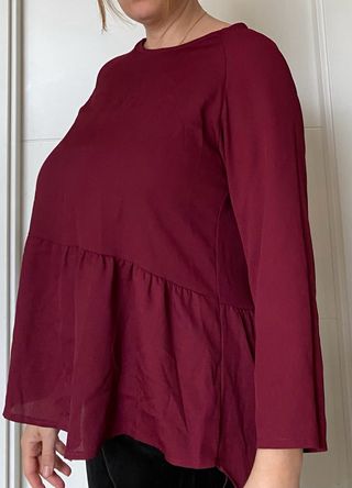 Top premamá manga larga