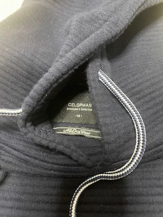 Sudadera Azul con Capucha Talla M