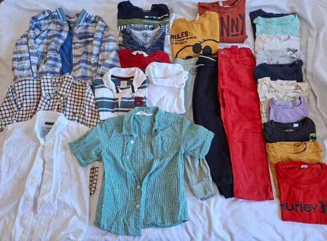 Lote Ropa Niño 25 prendas (104cm)