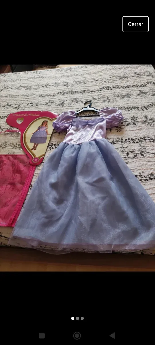 Disfraz Princesa 5-7 años