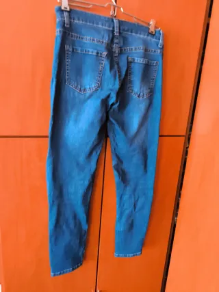 Pantalones vaqueros azules