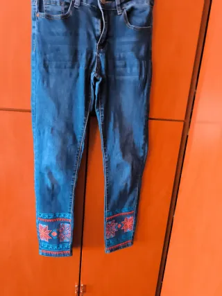Pantalones vaqueros azules