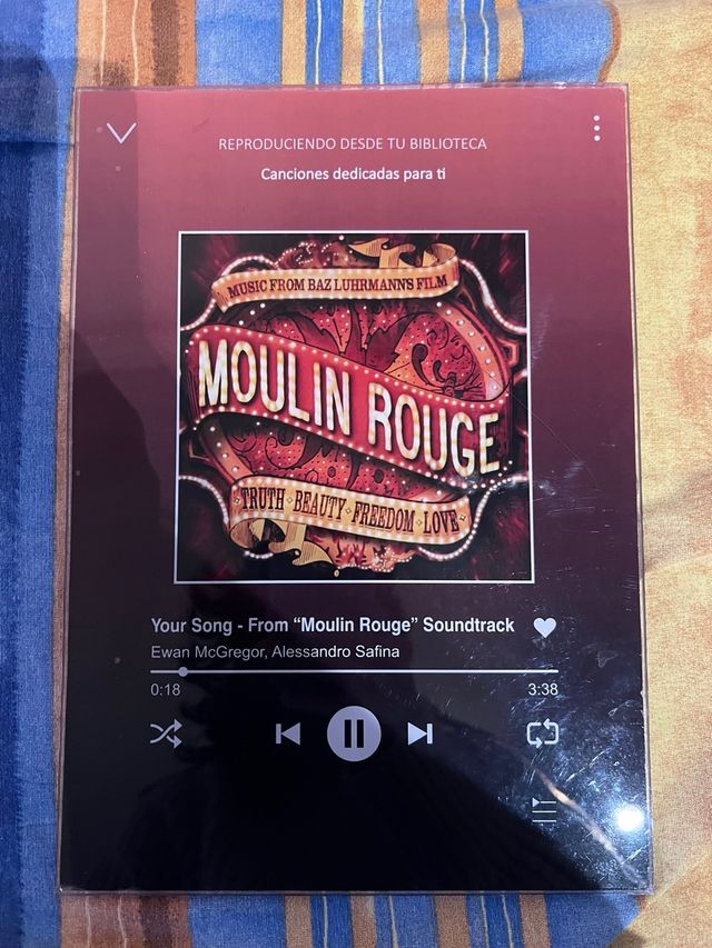 Placa Vinilo Moulin Rouge Your Song