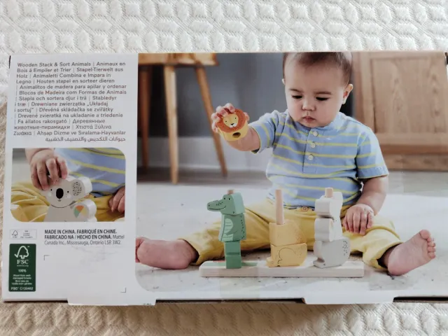 Fisher-Price Animales Madera (+12m)