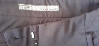 Pantalón de pinzas Zara Talla XS
