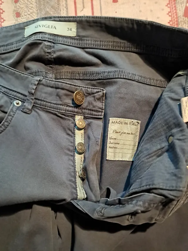 Pantaloni Siviglia grigi taglia 34