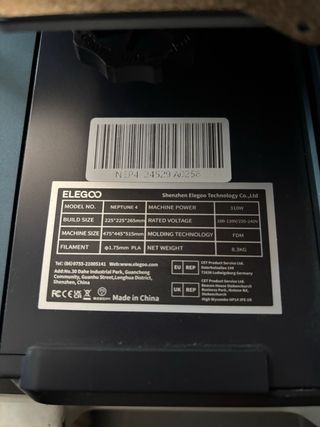 Impresora 3D Elegoo Neptune 4