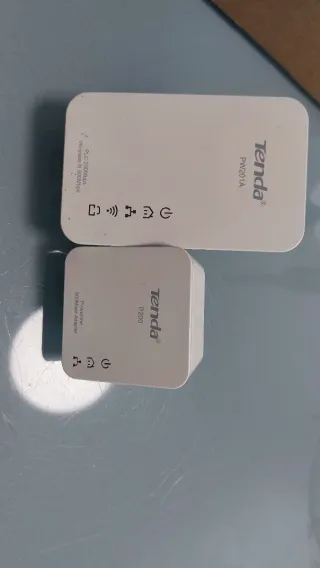 Tenda PW201A + P200 Extensor WiFi PLC