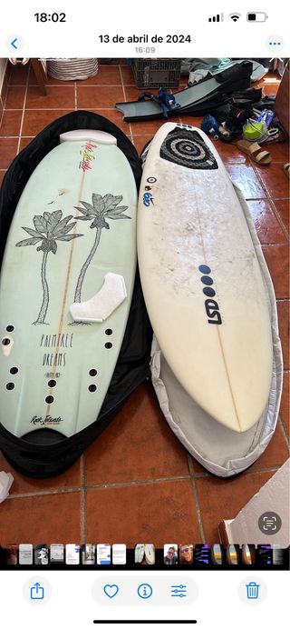 Tabla Surf Evolutiva LSD 5'10 39 L fibra