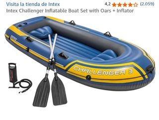 Barca hinchable Intex Challenger 3