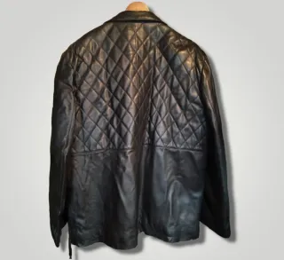 Cazadora Piel Acolchada hombre XL 56 ECI NUEVA