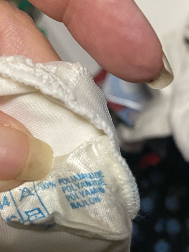 Sottoveste in pizzo bianco