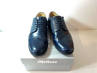 Scarpe eleganti uomo blu