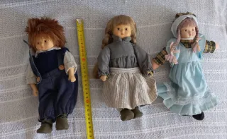 Bambole di pezza antiche