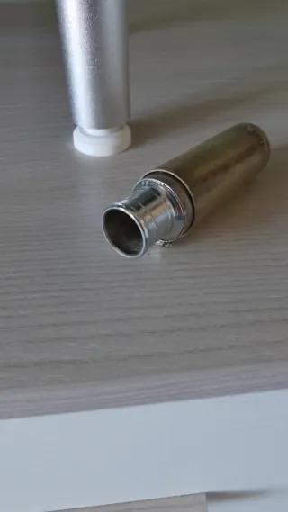 Muy raro Sax alto Colletto 4 nickel-plated vintage