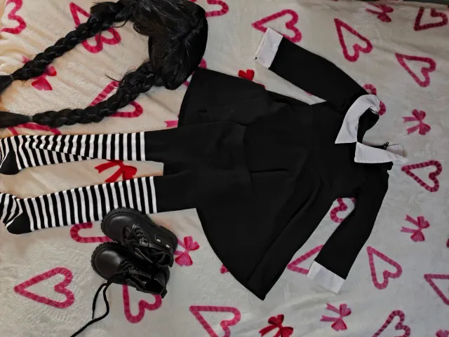 Disfraz Niña Familia Adams 2 Años