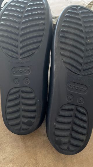 Sandalias Crocs Negras Mujer Talla X