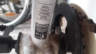 Bicicleta infantil BTWIN blanca