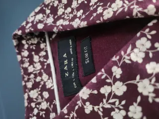 Camisa Zara Estampada Floral Talla L